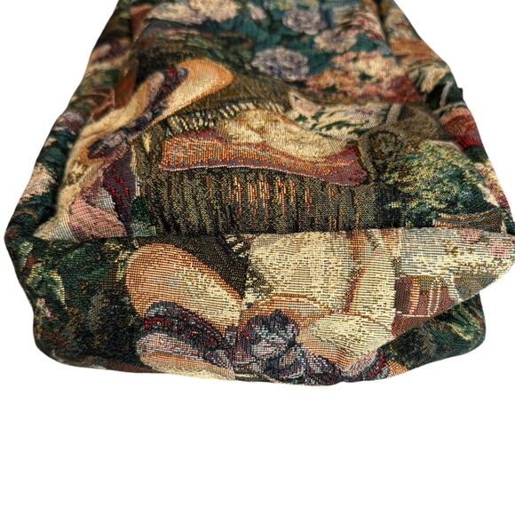 Miss Bonnie California Top Handle Tapestry Bag Vintage Cottagecore Rectangle - Picture 5 of 8